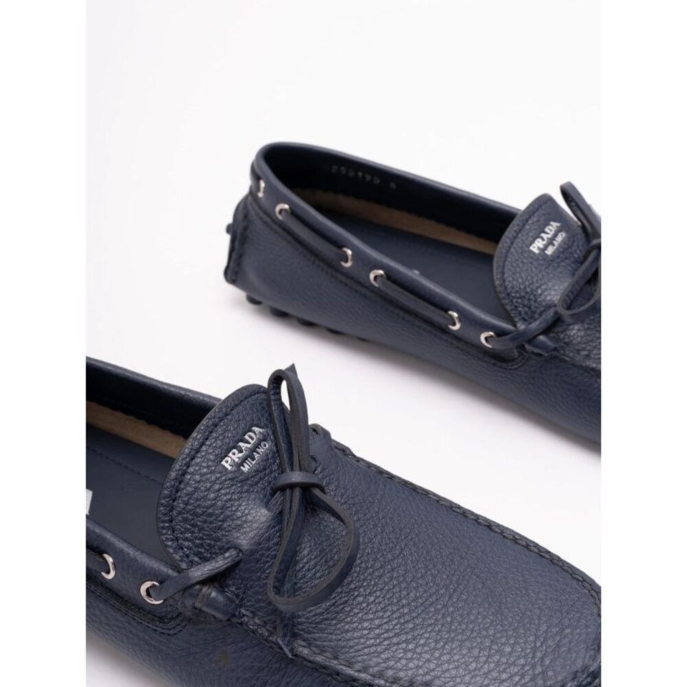 Prada Men Leather `Driver` Loafers - Picture 5 of 5